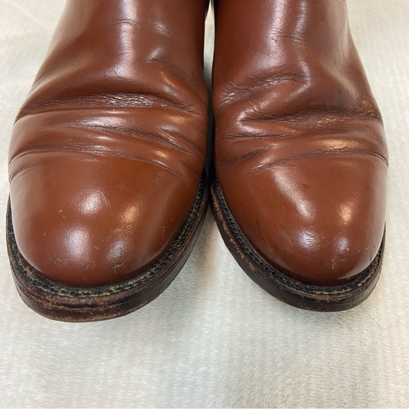 Justin size 6 1/2B Brown Leather Boots - Picture 14 of 14